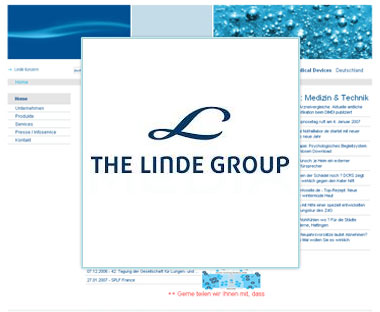 Linde AG Webportal